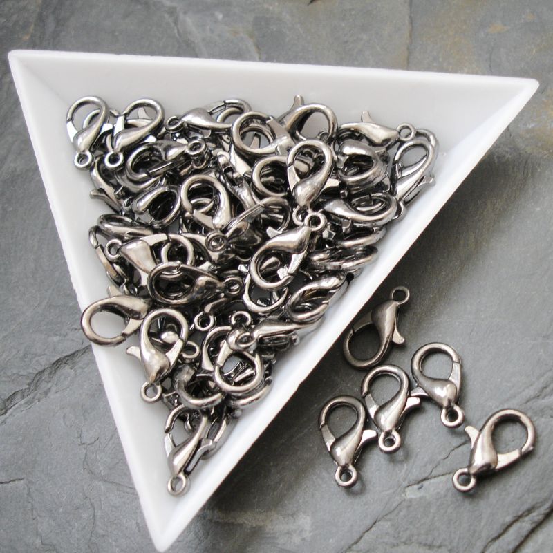 Zapínání karabinka 12mm - gunmetal