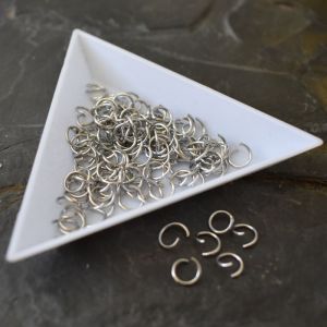 Kroužky spojovací 6x0,7mm - nerezová ocel 304 (Stainless Steel) - 50 ks