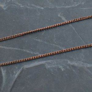 Řetízek twist cca 2,5x1,6mm - staroměděný - 1 m